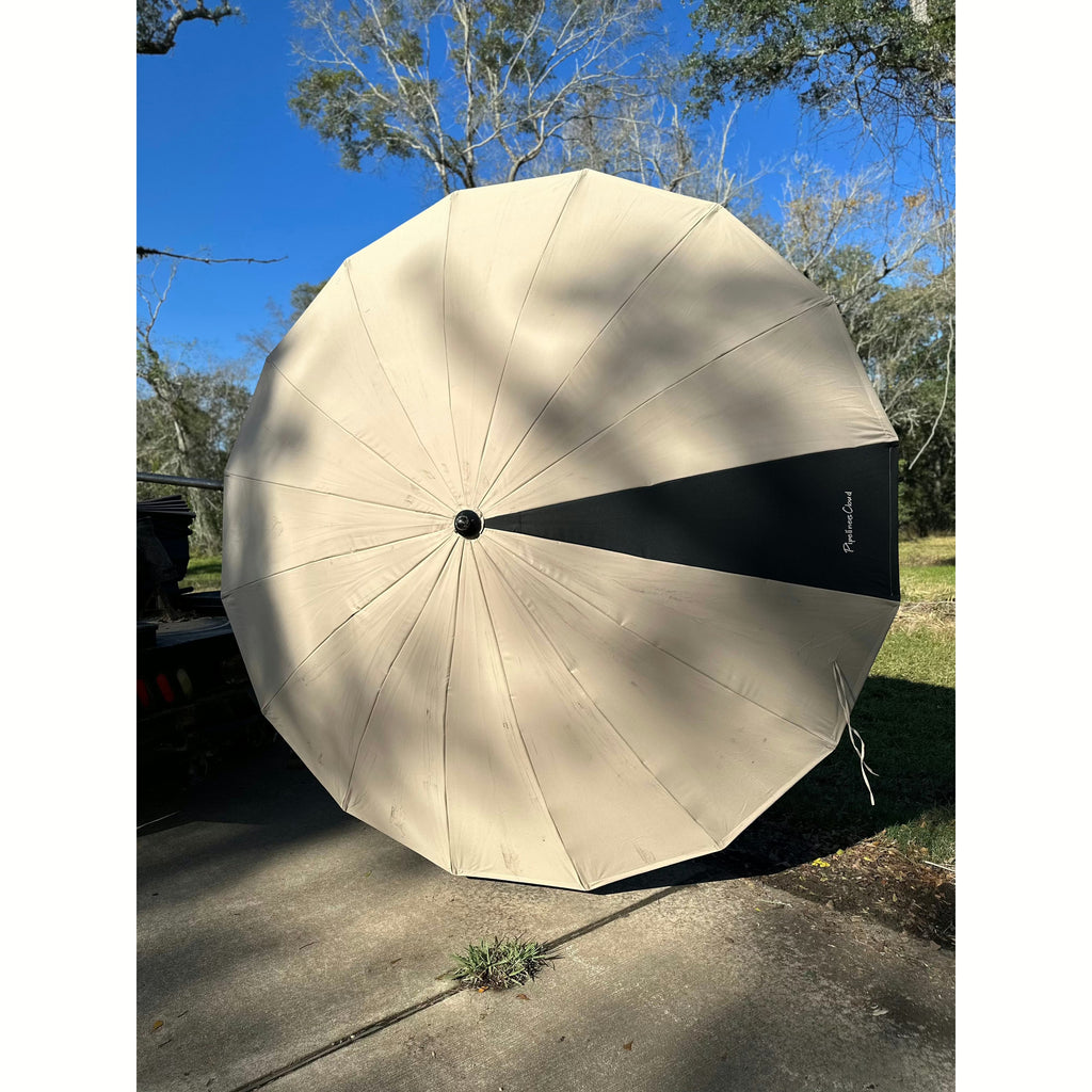 Pipeliners Cloud 10' Heavy Duty Umbrella Khaki
