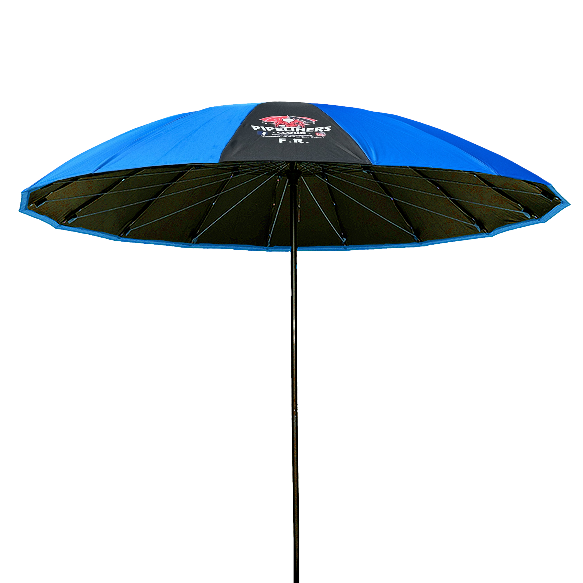 Pipeliners Cloud 10' Heavy Duty Umbrella Khaki